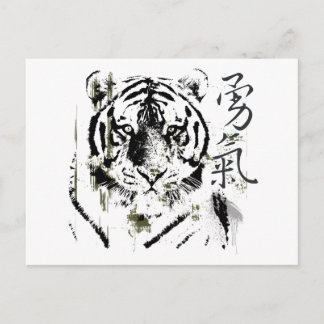 Chinesischer Symbolgeist Postkarte