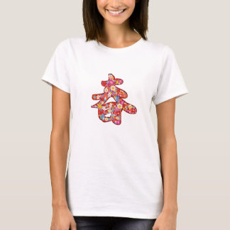 Chinesischer T - Shirt "Chun" Calligraphy Spring F