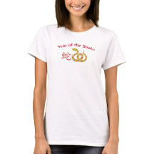 Chinesischer T - Shirt des Schlangendesign Tee Shi