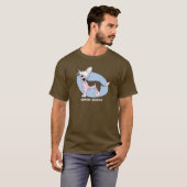 Chinesischer T - Shirt mit Haube (Vorne ganz)