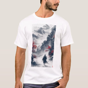 Chinesischer T - Shirt zum Anmalen der Tinte