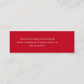 Chinesischer Tag der Hochzeit mit doppeltem Glück (Rückseite)