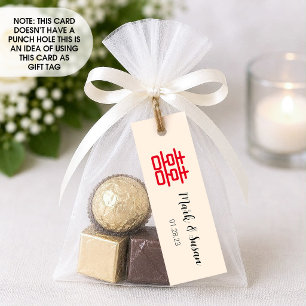 Chinesischer Tag der Hochzeit mit doppeltem Glück