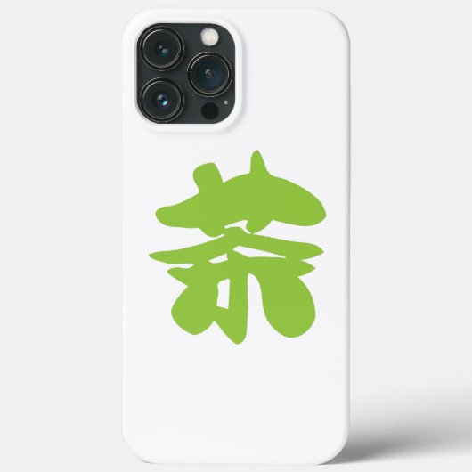 Chinesischer Tee aus Hanzi/Kanji Case-Mate iPhone Hülle (Rückseite)