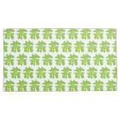 Chinesischer Tee aus Hanzi/Kanji Kissenbezug (Vorderseite-Rechts)