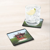 chinesischer Teehaus-Untersetzer Rechteckiger Pappuntersetzer (Vor Ort)