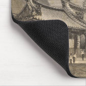 Chinesischer Tempel, Singapur Mousepad (Ecke)