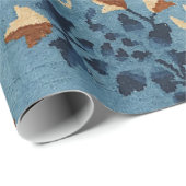 Chinesischer Tiefsee Geschenkpapier (Rolleneckpunkt)