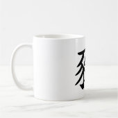 Chinesischer Tierkreis - Schwein Kaffeetasse (Links)