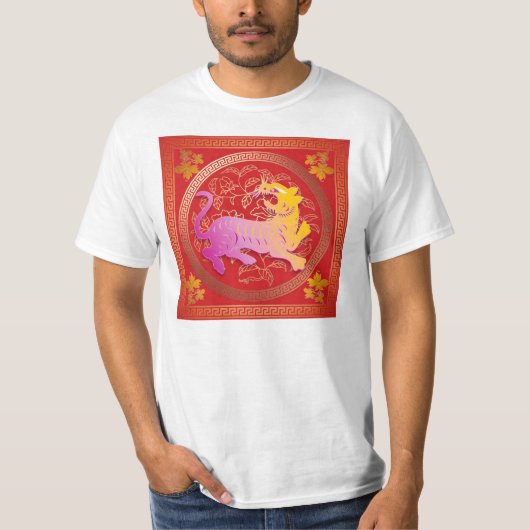 chinesischer Tierkreis T-Shirt (Vorderseite)
