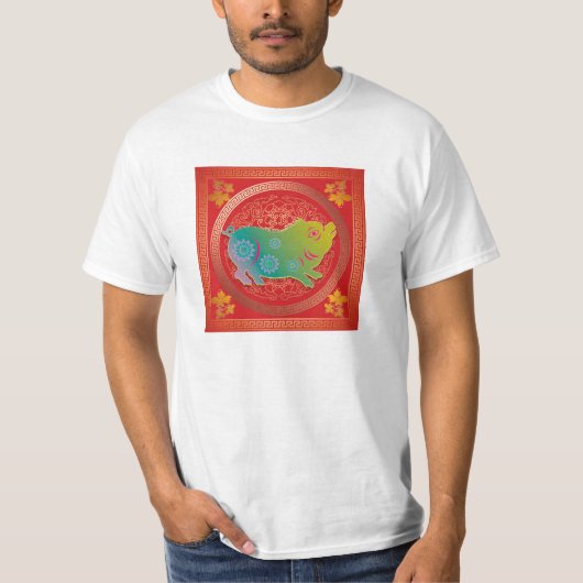 chinesischer Tierkreis T-Shirt (Vorderseite)