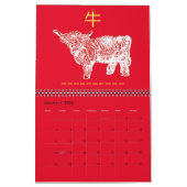 Chinesischer Tierzeitkalender Kalender (Jan 2026)