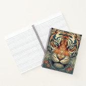 Chinesischer Tiger Notizblock (Innenseite)