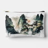 Chinesischer Tintenfisch Landschaftsberg Zuhause k Zubehörtasche (Vorderseite)