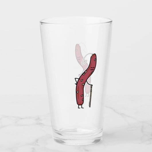 Chinesischer Trockenwurst, Fett Kantonesischer Lap Glas (Vorderseite)