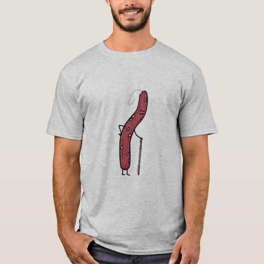 Chinesischer Trockenwurst, Fett Kantonesischer Lap T-Shirt (Vorderseite)