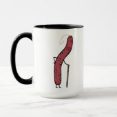 Chinesischer Trockenwurst, Fett Kantonesischer Lap Tasse (Links)