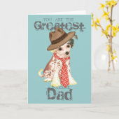 Chinesischer Vater Karte (Gelbe Blume)