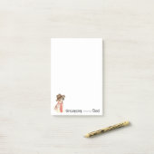 Chinesischer Vater Post-it Klebezettel (Auf Schreibtisch)