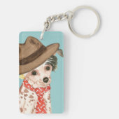 Chinesischer Vater Schlüsselanhänger (Rückseite)