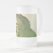 Chinesischer Wasser-Drache Mattglas Bierglas (VorderseiteRechts)