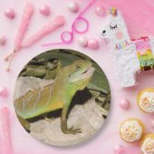 Chinesischer Wasserdrache für Eidechsenliebhaber Pappteller (Party)