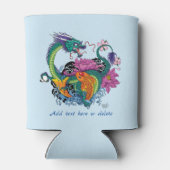 Chinesischer Wasserdrache Koi Fisch Dosenkühler (Rückseite)