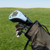 Chinesischer Wasserdrache Koi Fisch Golf Headcover (In SItu)