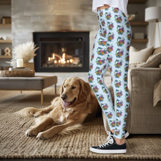Chinesischer Wasserdrache Koi Fisch Leggings