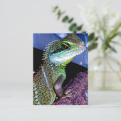 Chinesischer Wasserdrache Postkarte (Stehend Vorderseite)