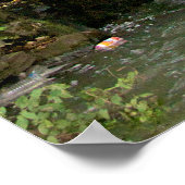 Chinesischer Wasserfall Poster (Ecke)