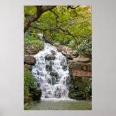 Chinesischer Wasserfall Poster (Vorne)