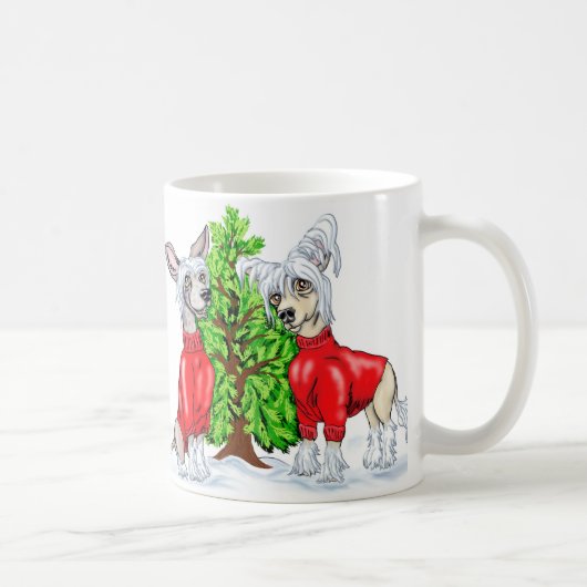 Chinesischer Weihnachtsbaum Kaffeetasse (Rechts)