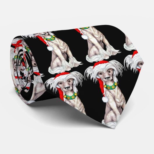 Chinesischer Weihnachtsmann Krawatte (Gerollt)