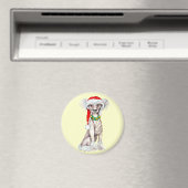 Chinesischer Weihnachtsmann Magnet (In Situ (Geschirrspüler))