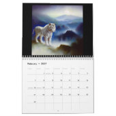 Chinesischer Weißer Tiger #1 Kalender (Feb 2027)