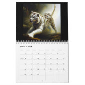 Chinesischer Weißer Tiger #3 Kalender (Mär 2026)