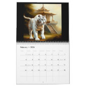 Chinesischer Weißer Tiger #3 Kalender (Feb 2026)