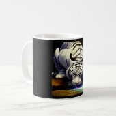 Chinesischer Weißtiger (13) Kaffeetasse (Vorderseite Links)