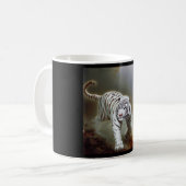 Chinesischer Weißtiger (26) Kaffeetasse (Vorderseite Links)