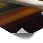 Chinesischer Weißtiger (27) Poster (Ecke)