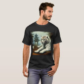 Chinesischer Weißtiger (32) T-Shirt (Vorne ganz)