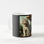 Chinesischer Weißtiger (33) Kaffeetasse (Vorderseite Links)