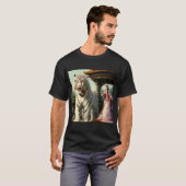 Chinesischer Weißtiger (33) T-Shirt (Vorne ganz)