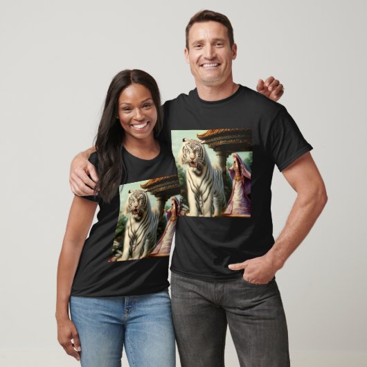 Chinesischer Weißtiger (33) T-Shirt (Unisex)