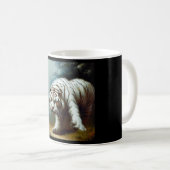 Chinesischer Weißtiger (9) Kaffeetasse (VorderseiteRechts)