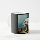 Chinesischer Weißtiger (9) Kaffeetasse (Vorderseite Links)