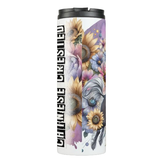 Chinesischer Zauberflug Thermosbecher (Rückseite)