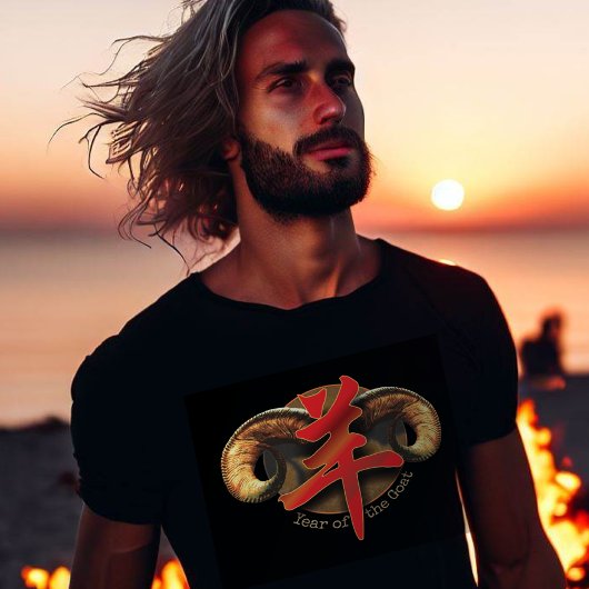 Chinesischer "Ziege"-T - Shirt