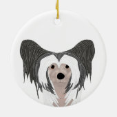 Chinesischer Zierhund Keramik Ornament (Hinten)